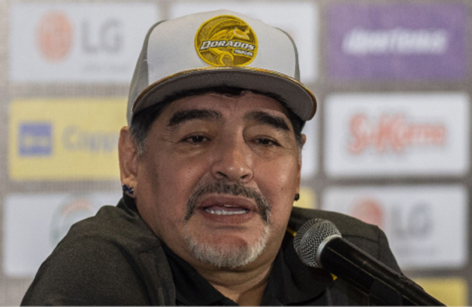 Fußball-Legende Diego Maradona.