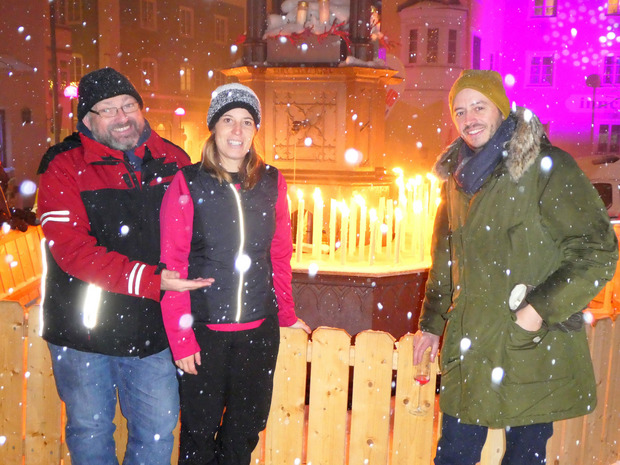 Herbert Oberhofer (Eventmanager TVB Kufsteinerland), Birgit Berger (Eventmanagerin Stadt Kufstein) und Stefan Pühringer (Direktor TVB Kufsteinerland, v. l.) organisierten die Veranstaltung.