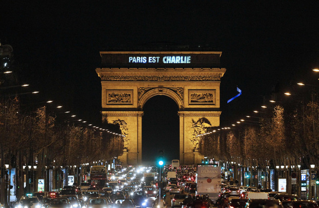 Nicht nur Paris war "Charlie". Weltweit wurde Solidarität gegenüber des Satiremagazins demonstriert.