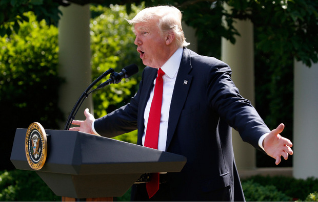 Trump glaubt nicht an den Klimawandel.