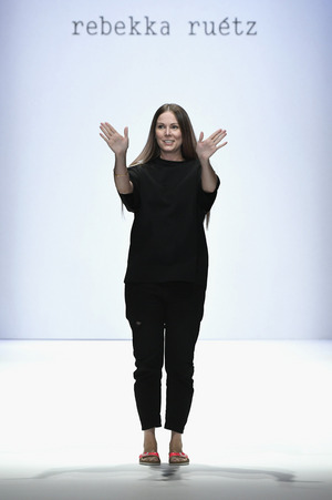 Rebekka Ruetz im vergangegenen Jahr bei der Berliner Modewoche.