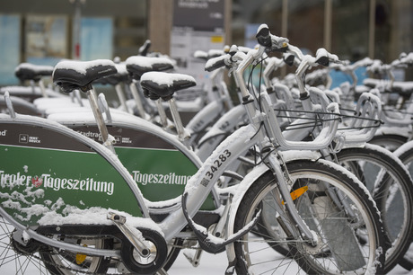 Unterwegs sind die NutzerInnen mit den Stadträdern im Schnitt bis zu 30 Minuten und das vor allem früh morgens und abends.