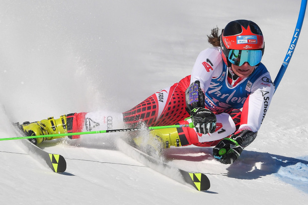 Ricarda Haaser fuhr erneut in die Top Ten.