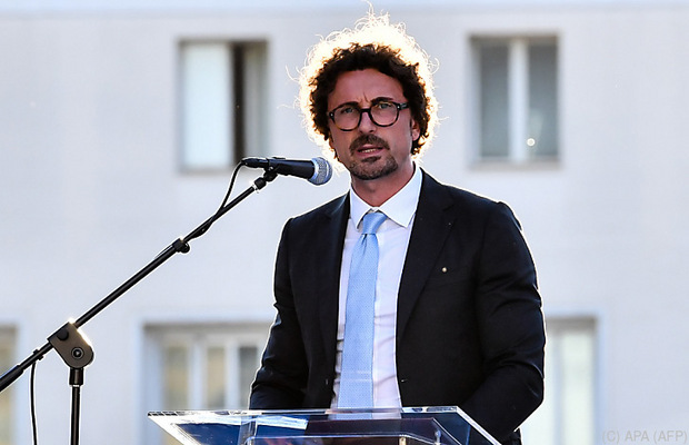 Italiens Verkehrsminister Danilo Toninelli.