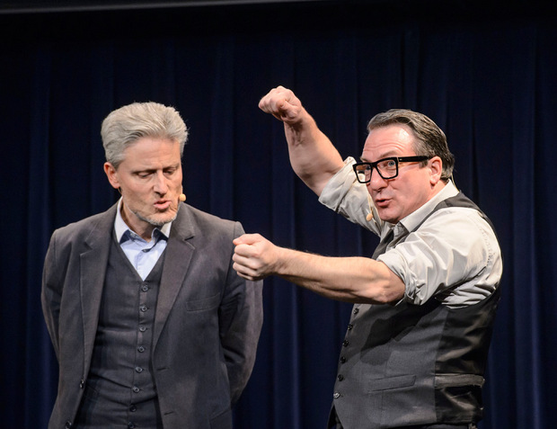 Florian Scheuba mit Robert Palfrader.