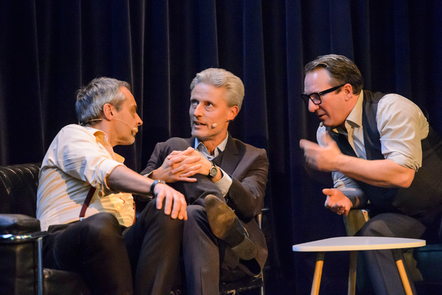 Florian Scheuba, Robert Palfrader und Thomas Maurer.