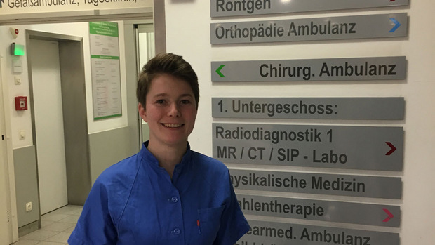 Clara Speckbacher ist Krankenpflegeschülerin.