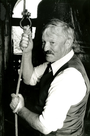 Der einstige Mesner Josef Neuhauser
