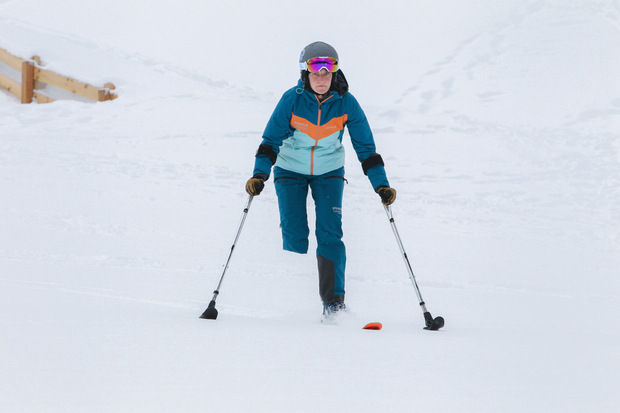Am Ende der Saison will sie Skitouren gehen.
