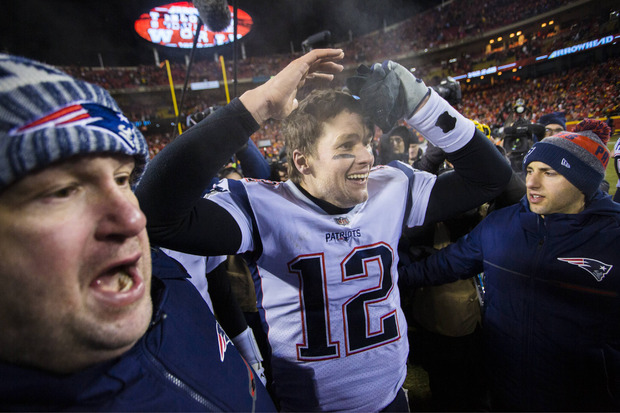 Jubelt Tom Brady über seinen sechsten Super-Bowl-Triumph?