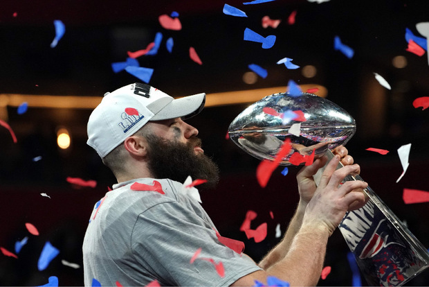 Julian Edelman wurde zum Super-Bowl-MVP gewählt.