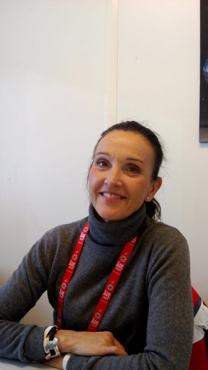 WM-Meteorologin Pia Hultgren.