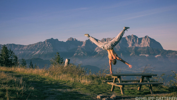 Wie die Profis: Erstmals im Parkour ausprobieren kann man sich am Samstag in Hall. (Symbolbild)