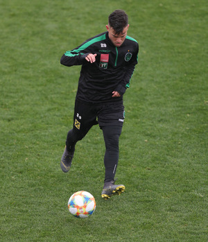 Sascha Horvath feiert heute in Side sein FCW-Debüt.