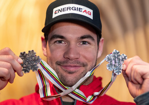 Vincent Kriechmayr fährt um die dritte WM-Medaille.