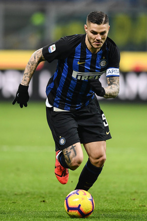 Fast dreimal so viel wert wie der Rapid-Kader, aber nicht dabei: Inter-Superstar Mauro Icardi.