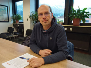 Franz Reiter hat mit Univ.-Prof. Rainer Brandner Bebendaten analysiert und Rückschlüsse auf die Bewegungen der Alpen gezogen.