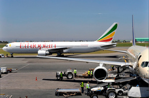 Die Boeing 737 befand sich auf einem Linienflug zwischen Addis Abeba und der kenianischen Hauptstadt Nairobi.