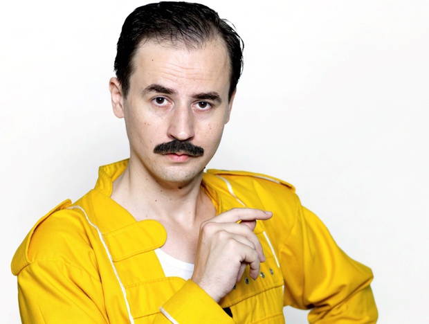 Franz Adrian Wenzl alias Austrofred ist auch Sänger der Band "Kreisky". Am Freitag gastiert er im p.m.k.