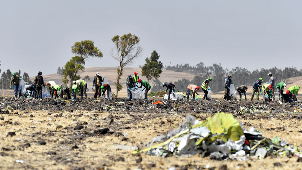 Am Sonntag stürzte in Äthiopien eine Boeing 737 Max 8 kurz nach dem Start ab und zerschellte am Boden. 157 Menschen starben.