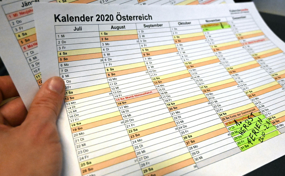 Auch Tirol Starts Herbstferien Erst In Schuljahr 2020 2021