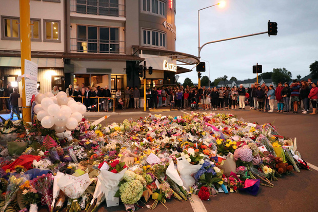 Trauerbekundungen nach dem blutigen Attentat in Christchurch.