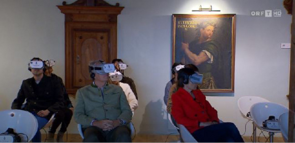 Besuch bei Kaiser Maximilian: Schloss Tratzberg bietet virtuelle Zeitreise