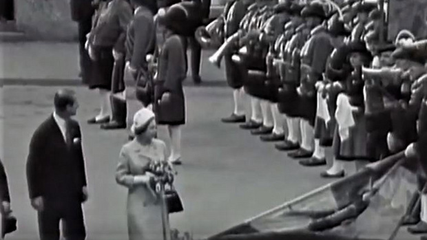Die Queen zu Gast in Tirol 1969.