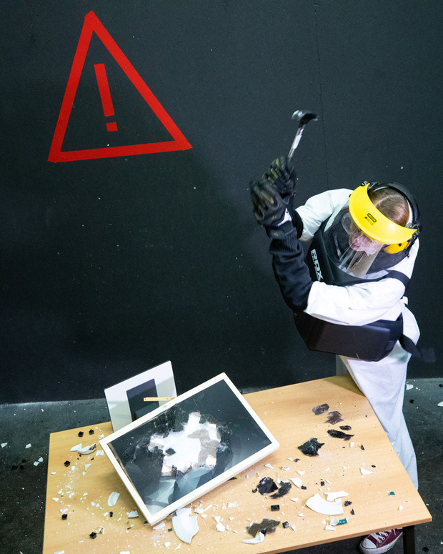 Ab 39 Euro kann man im Destruction Room seiner Zerstörungswut freien Lauf lassen.