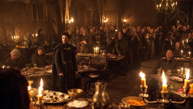 Das Ende naht für Robb Stark: Bei der Bluthochzeit werden er, seine Mutter und seine Braut niedergemetzelt.