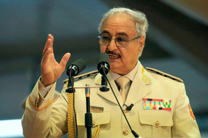 Der einflussreiche General Khalifa Haftar.