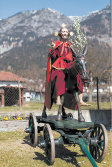 Der Thaurer Palmesel ist eine mediale Berühmtheit.