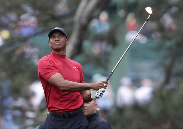 Wo alles begann: Tiger Woods siegte beim Masters in Augusta - vor 22 Jahren gewann er hier zum ersten Mal.