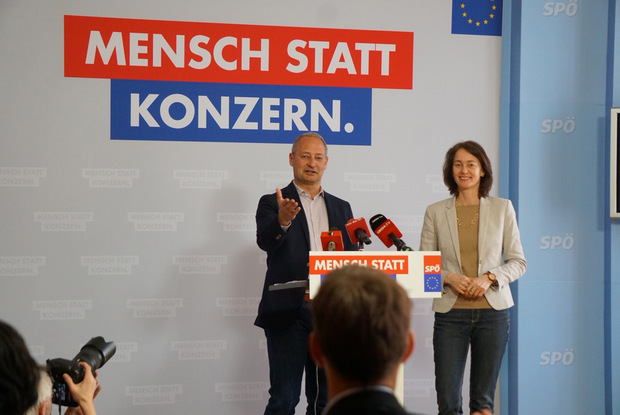 Die Sozialdemokraten Barley und Schieder wollen gegen Rechtspopulismus mobilisieren.