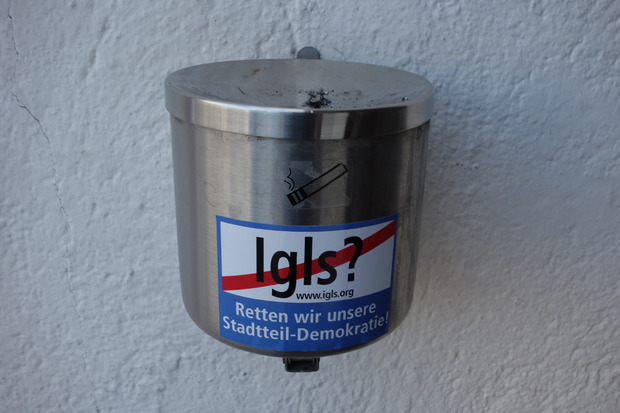 Die Polit-Kontroverse erfasst selbst Igler Aschenbecher.