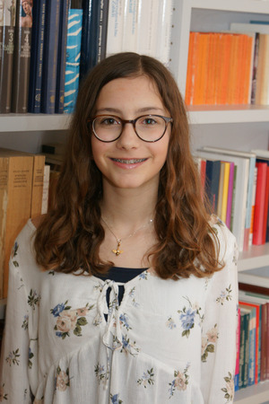 Die Vorarlbergerin Hannah Konzett ist 15 Jahre alt und geht auf das Bundesgymnasium in Bludenz.