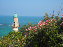 Die moderne Metropole Tel Aviv liegt am Mittelmeer.