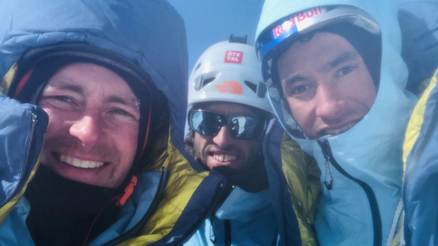 Das letzte Foto von Jess Roskelley, Hansjörg Auer und David Lama.