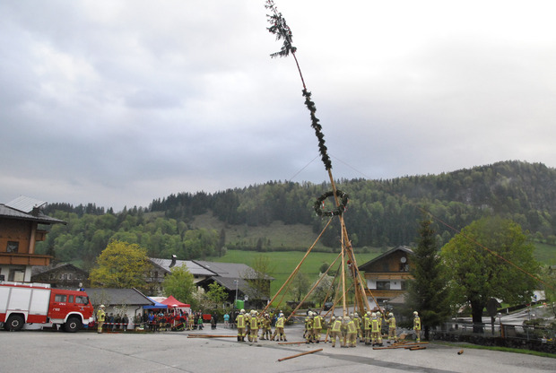 In Walchsee waren die Feuerwehrmänner heuer gefordert.