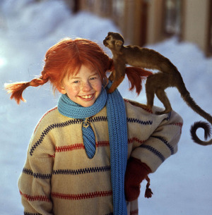 So kennt man Inger Nilsson am besten: In der Rolle der Pippi Langstrumpf.