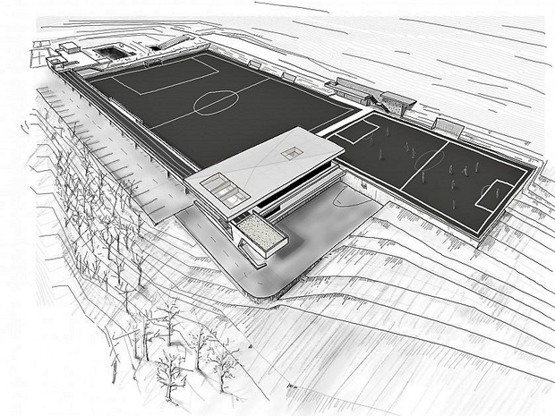 Das Freizeitzentrum hat Architekt Andreas Marth geplant.