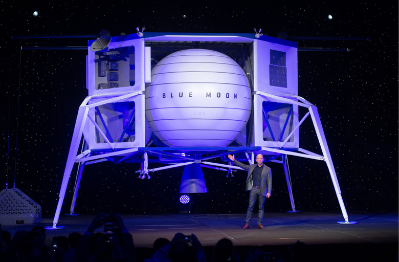 Jeff Bezos präsentierte in Washungton Blue Moon.