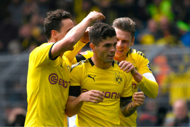 Christian Pulisic traf in seinem letzten Heimspiel für Dortmund. Im Sommer wechselt der US-Amerikaner zum FC Chelsea.