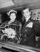 Der iranische Schah Mohammed Reza Pahlavi mit seiner zweiten Ehefrau Soraya Esfandiary.