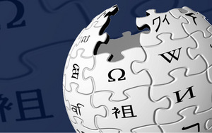 Das Wikipedia-Logo.