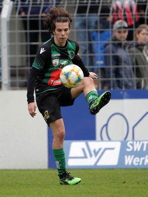 Wieder im FCW-Einsatz – der erst 18-jährige Matthäus Taferner.