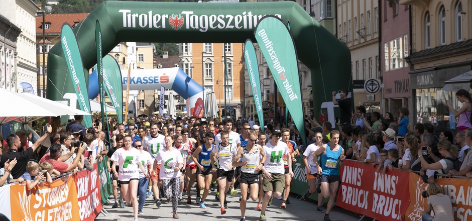 Rund 1500 Läufer werden heute bei der 35. Auflage des Innsbrucker Stadtlaufs erwartet.