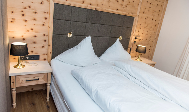Die Zirben-Zimmer im Hotel verströmen einen herrlichen Duft.