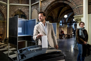 Thierry Baudet, Chef der einwanderungsfeindlichen Partei "Forum für Demokratie".