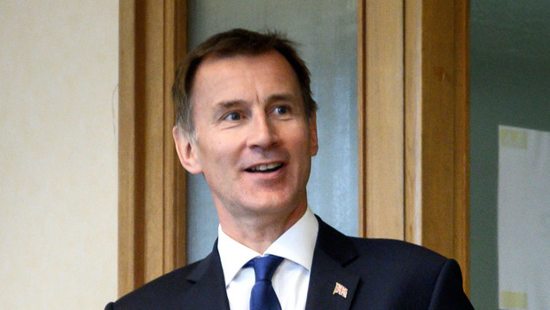 Jeremy Hunt.